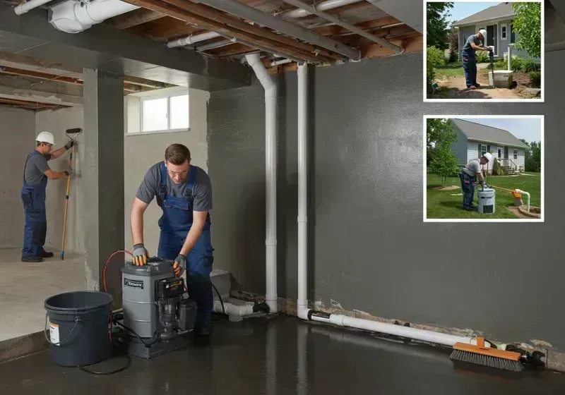 Basement Waterproofing and Flood Prevention process in Oak Grove, MO